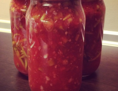 3 kavanoz sirkeli ezme