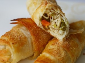 hızlı tavuklu börek